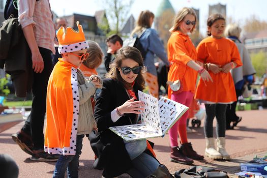 Vrijmarkt in het centrum van Groei als idee voor wat te doen met koningsdag 2026
