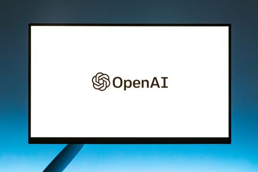 Illustratie van OpenAI-toepassingen voor consumenten en bedrijven in regio Groei, met chatvensters, data en digitale werkprocessen